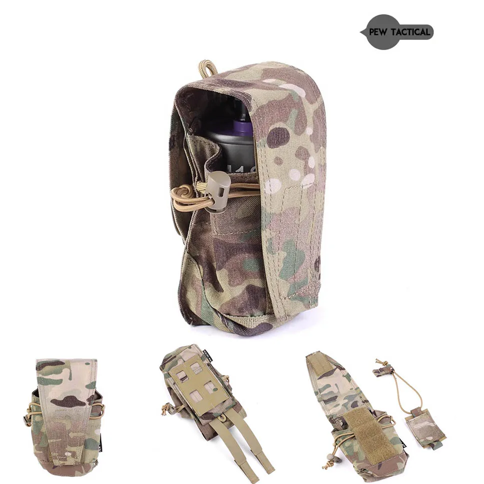 Pew portacargador táctico individual MBITR de nailon camuflaje - imagen 3