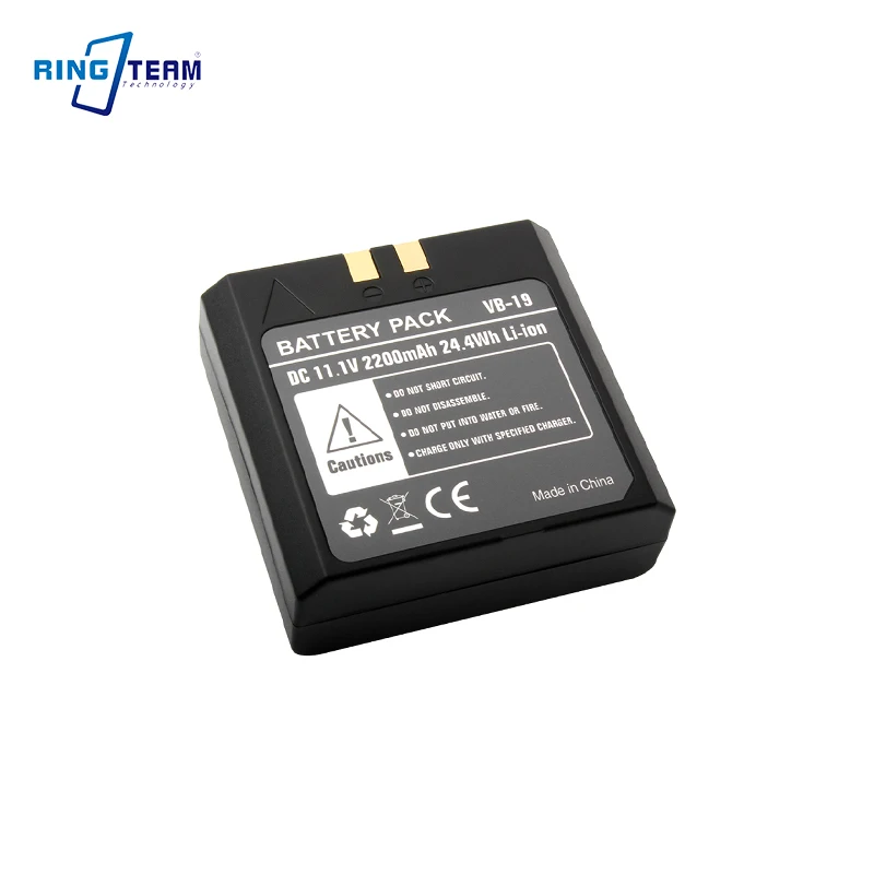 VB19 pengganti baterai 11.1V 2200mAh, untuk Godox VB18, untuk Godox V850 V850II V860 V860II NEEWER TT850 TT860 Speedlite lampu kilat kamera