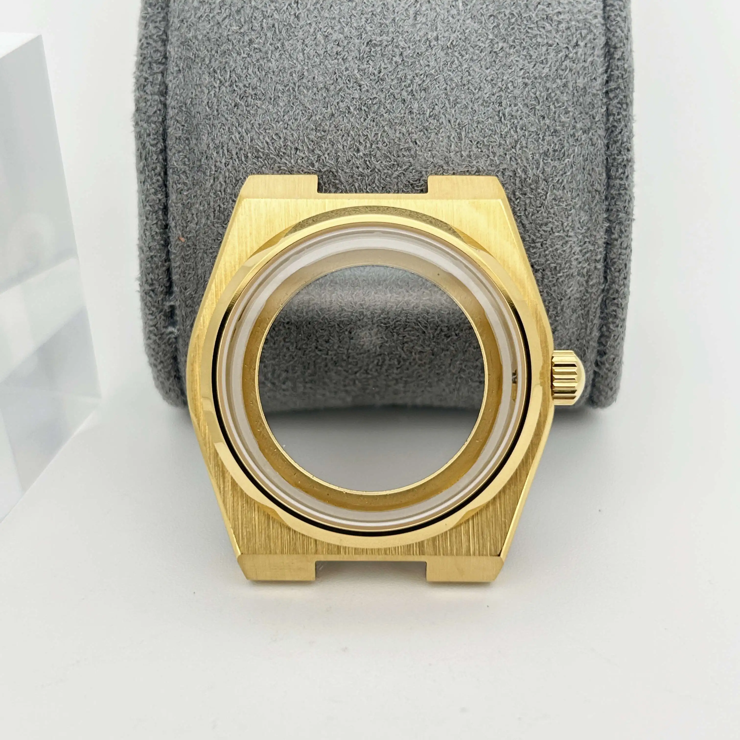 40mm Modified Case Steel Band Suitable for Seike PRX Super Player NH35/36/4R/7S Japan Movement Sapphire Glass Transparent Bottom