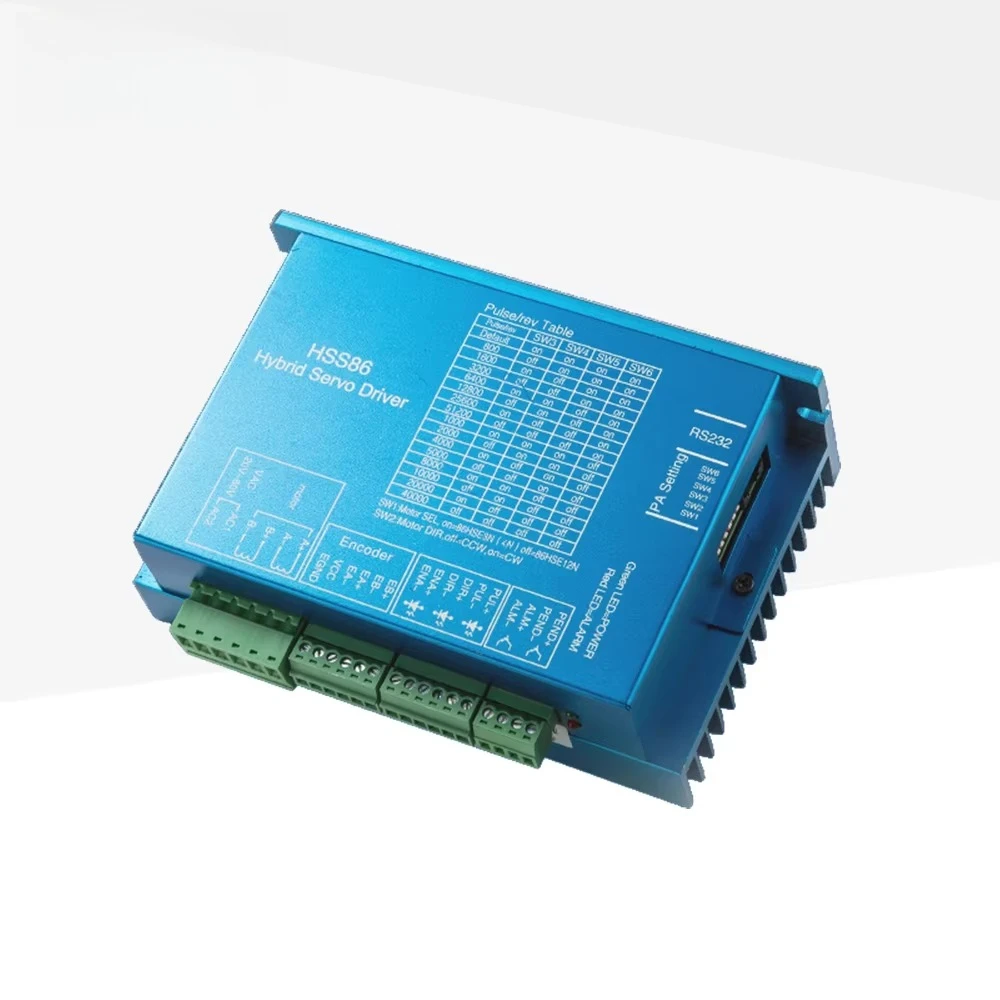 High Torque NEMA 34 Stepper Motor | 86x86x150mm with Encoder DC 36V/48V Drive