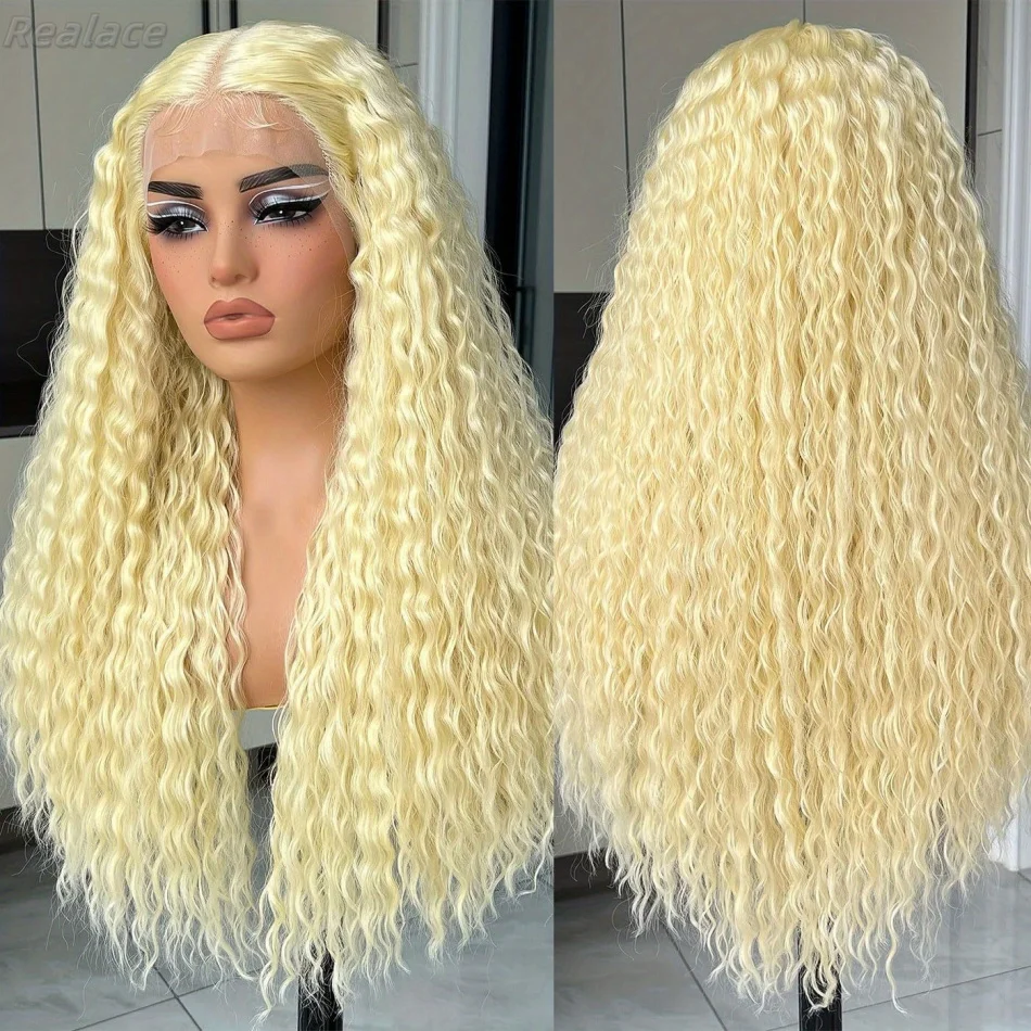 

13x6 Deep Wave Front 613 HD Lace Frontal Human Hair Wigs Honey Blonde 30 Inch Brazilian Wig on sale Curly Wigs Choice For Women