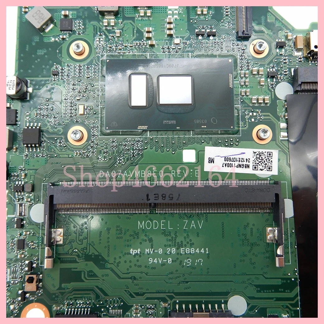 Imagem -05 - Placa-mãe Portátil para Acer Aspire Da0zavmb8e0 w I36006u Cpu 4gb de Ram A31551 A315-51g