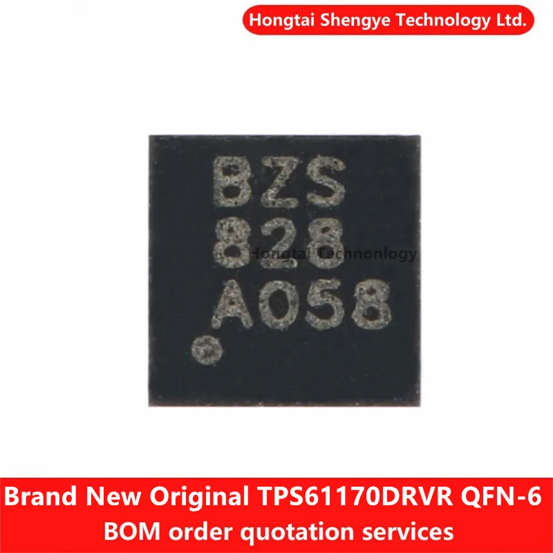 New Original SMT TPS61170DRVR QFN-6 38V High Voltage Boost Converter Chip