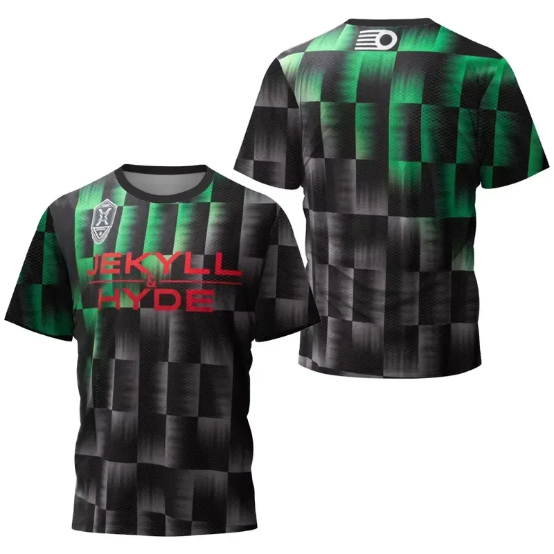 3D-Druck Herren Damen Sport Schnelltrocknend Atmungsaktiv T-Shirt Sommer Unisex Tennis Badminton Outdoor Fitness Lässig Rundhals – Detail 6