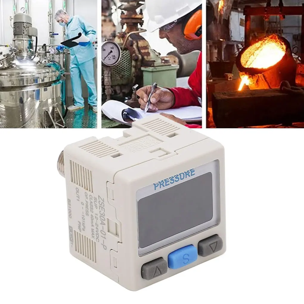 ABS Digital Pressure Switch Digital Pressure Switch Pneumatic Vacuum Digital Controller Swtich