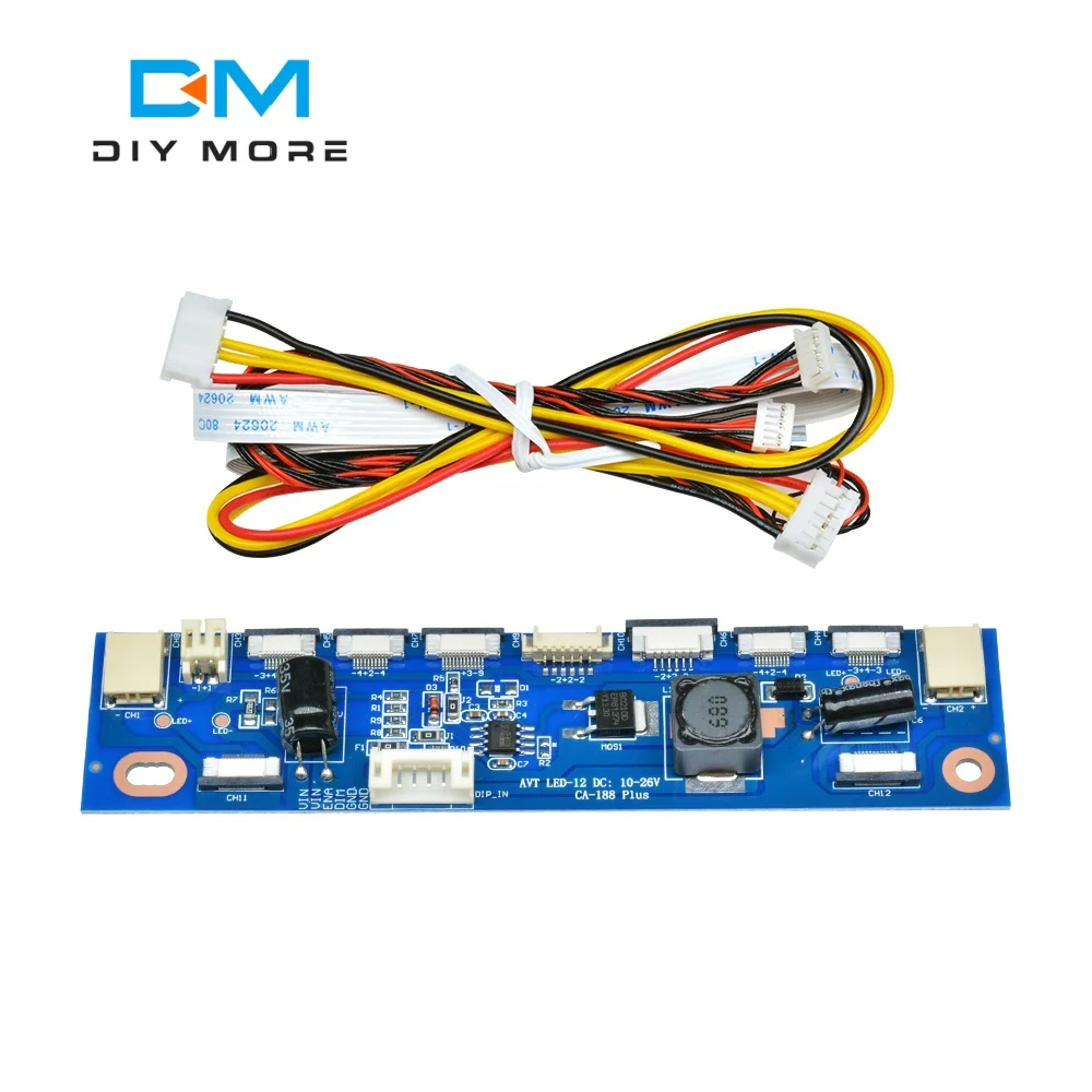 Multi-function Inverter for Backlight LED Constant Current Board Driver Board 12 Connectors LED Strip Tester