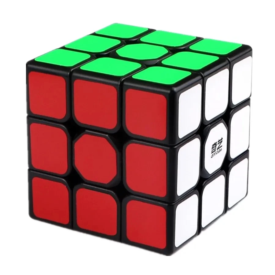 Qiyi Zeil W 3X3 Magische Kubus Qy Speedcube Qihang W Zwart Stickerle Versie 3X3X3 Kubus