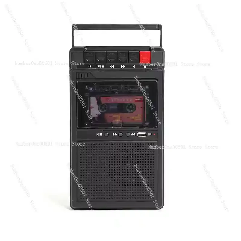 Antique Portable High Power Portable Cassette Cassette Player Tape Recorder USB Transcription MP3 Transcription English Learning