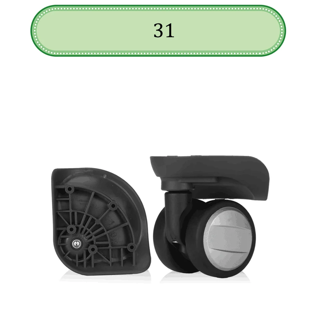 Suitable For Samsonite 31 Universal Wheel Replacement Suitcase Silent Smooth Shock Absorbing Durable Wheel Accessories Wheels