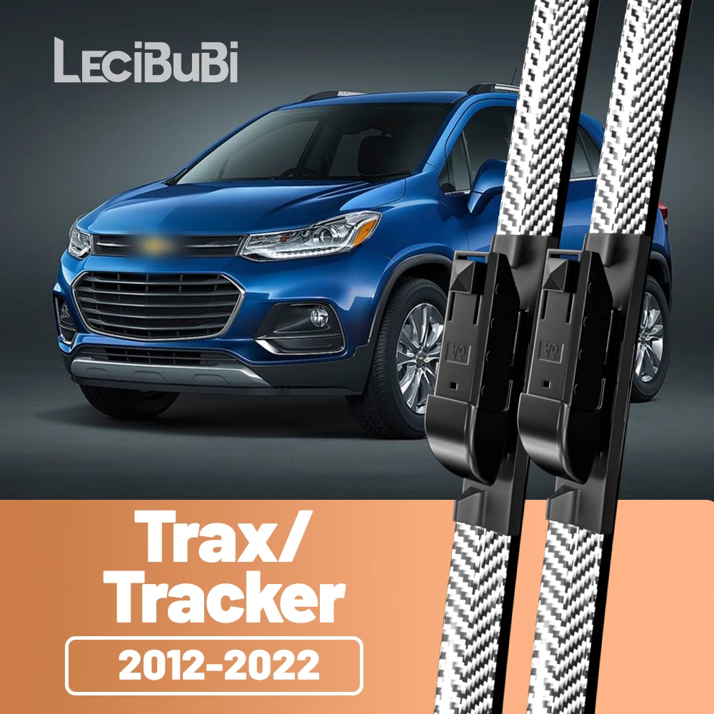 2 stücke Frontscheibe Scheibenwischerblätter Carbon Faser Scheibenwischer Für Chevrolet Trax Tracker 2012-2022 2013 2014 2015 2016 2017
