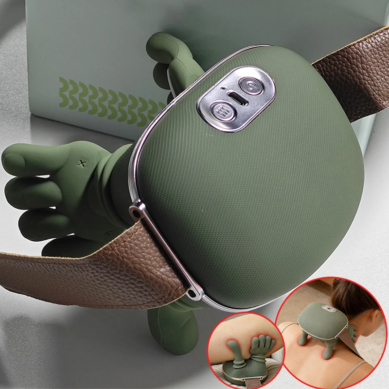 

Электрический массажер-накидка 2026 Bionic для шеи и плеч, с функцией разминания, для шейного отдела позвоночника, поясницы, ног и мышц тела, массажная подушка