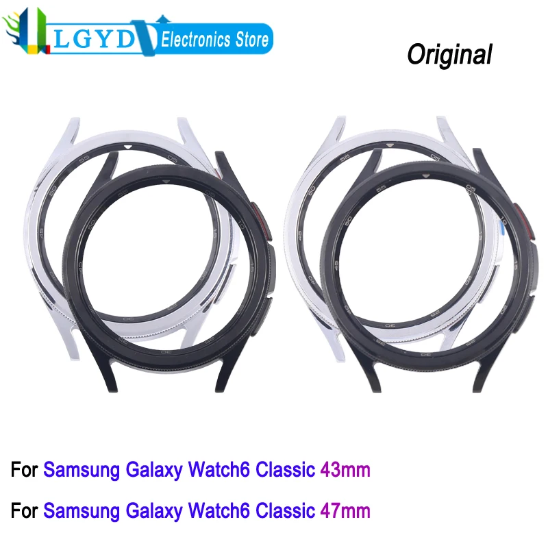 Repair Watch Screen Frame For Samsung Galaxy Watch6 Classic 43mm SM-R950 R955 / Watch6 Classic 47mm SM-R960 R965