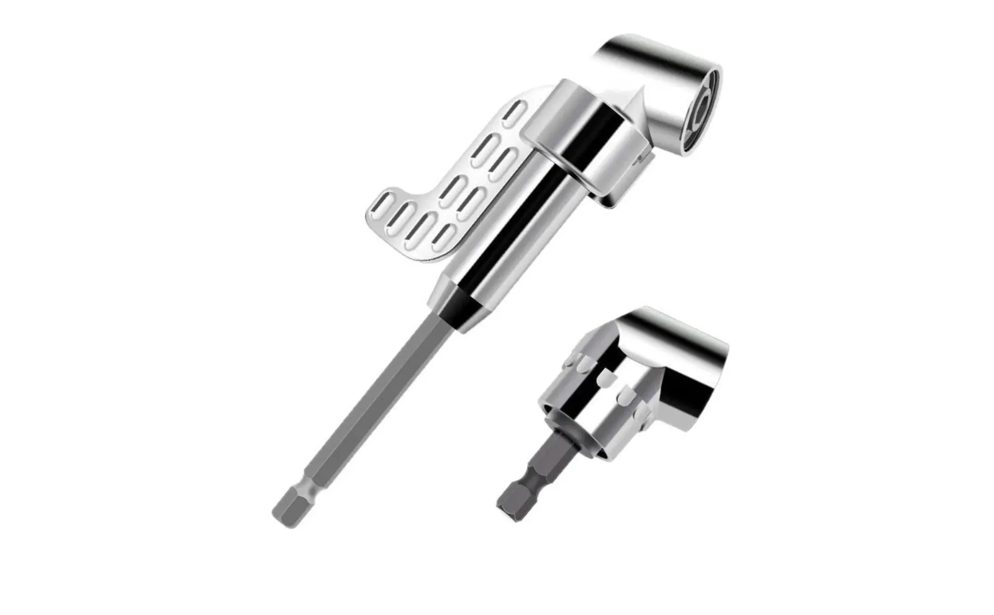 105 Degree Drill Adapter Tight Space Reach 105 Degree Angle Adapter Hex Shank Bit Holder Hard to Reach Spots for Small Gaps 105 Degree Drill Adapter Tight Space Reach 105 Degree Angle Adapter Hex Shank Bit Holder Hard to Reach Spots for Small Gaps