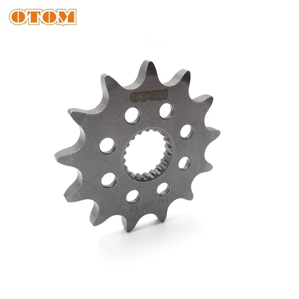 OTOM 13T Motorcycle Front Chain Sprocket Dirt Bike Motocross Parts Exclusive Forged Pinion For YAMAHA YZF YZ WRF YZF-X 125 250