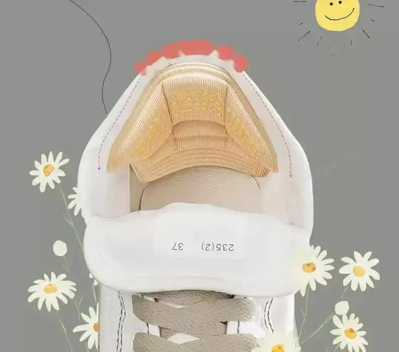 Fersenschutz, Aufkleber, Fußpolster für Turnschuhe, Silikon, rutschfest, Schuhpolster, Fußpflege, Schmerzlinderung, Schuheinlagen, Schuhe, Zubehör – Detail 3