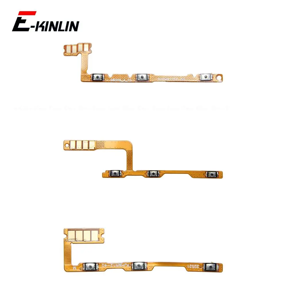 Volume Button Power Switch On Off Key Ribbon Flex Cable For XiaoMi Redmi Note 12S 12 Pro Plus Discovery Speed Replacement Parts