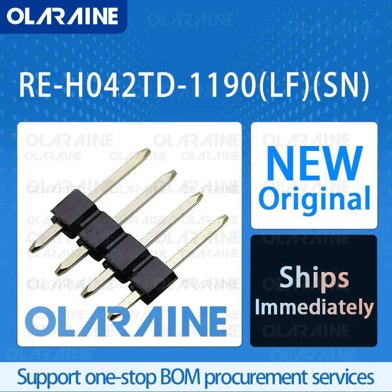 

50/200/500Pcs RE-H042TD-1190(LF)(SN) 100% brand new and original IC chip Connector headers and wire housings 4 Position