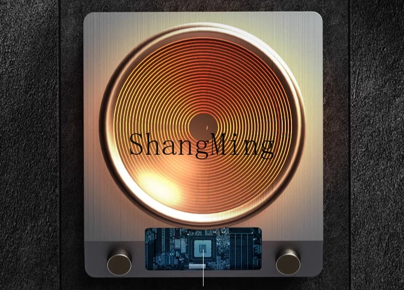 ZYY induction cooker household set multi-functional integrated wok small concave induction cooker