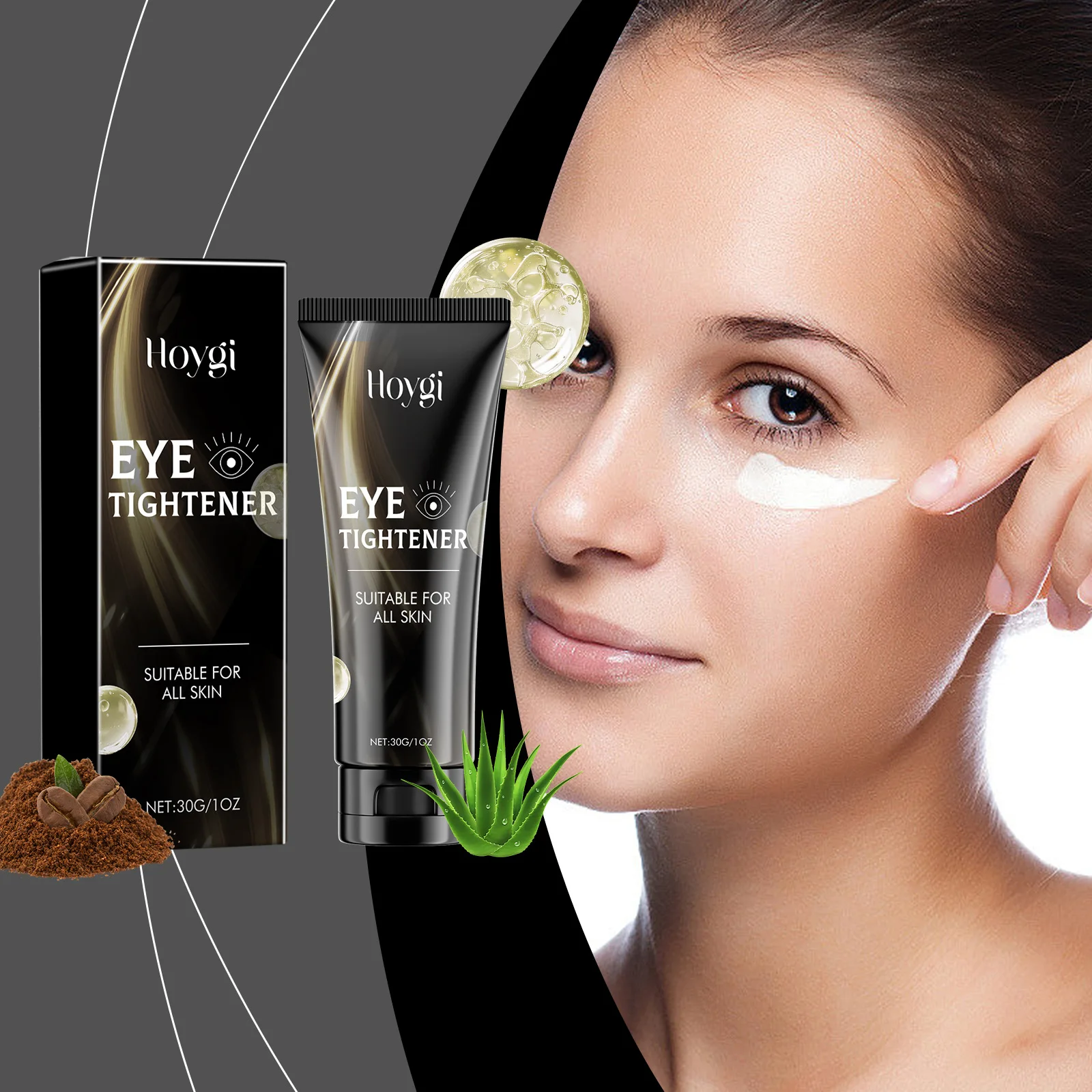 

HOYGI Eye Firming Cream, Facial Firming Around The Eyes Smooth Skin Nourishing Hydrating Rejuvenating Moisturizing Eye Cream