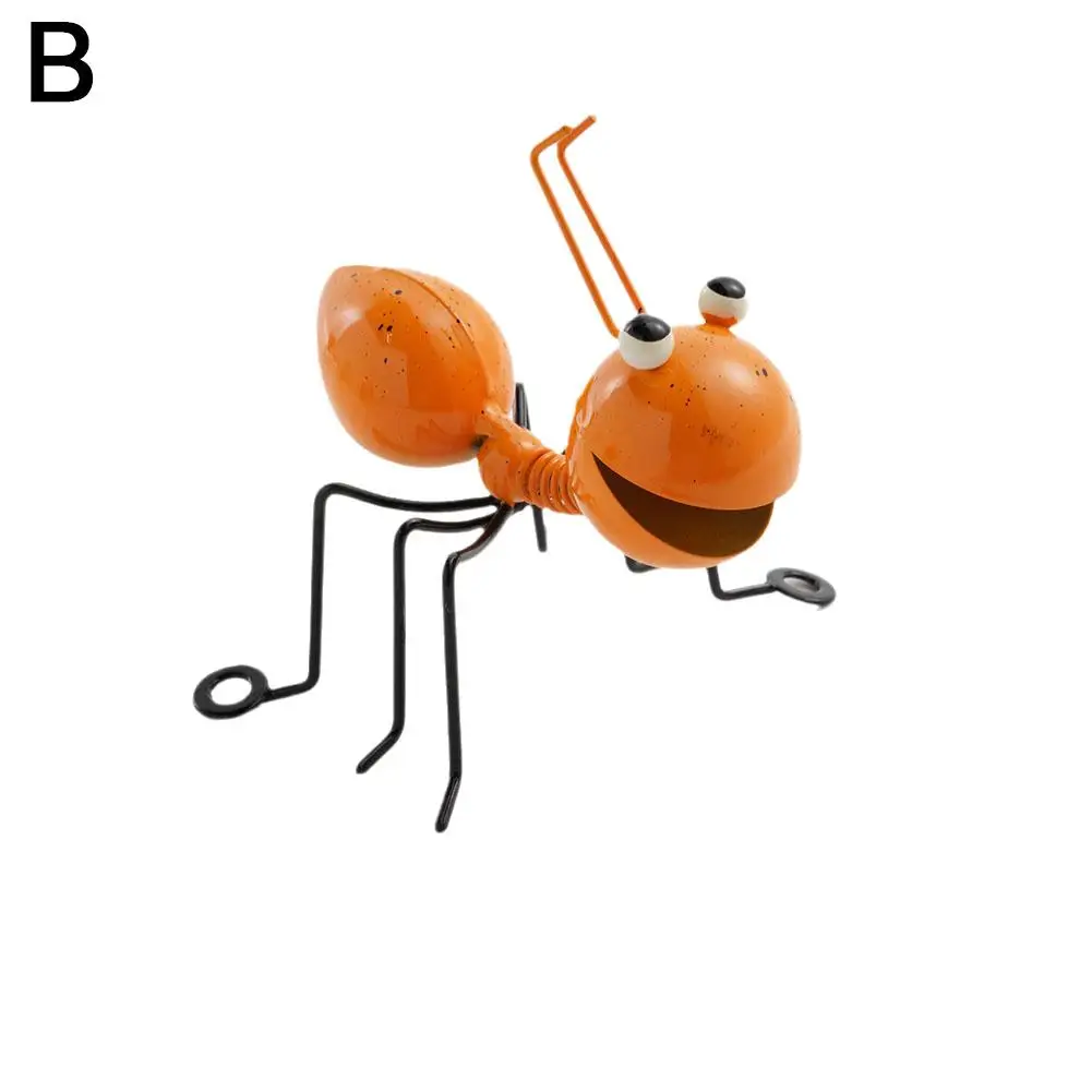 ديكور حديقة تمثال النمل اللطيف ، حامل الشكل ، ساحة خارجية ، ديكور الحديقة ، نحت النمل ، ديكور سطح المكتب المنزلي ، G3L9