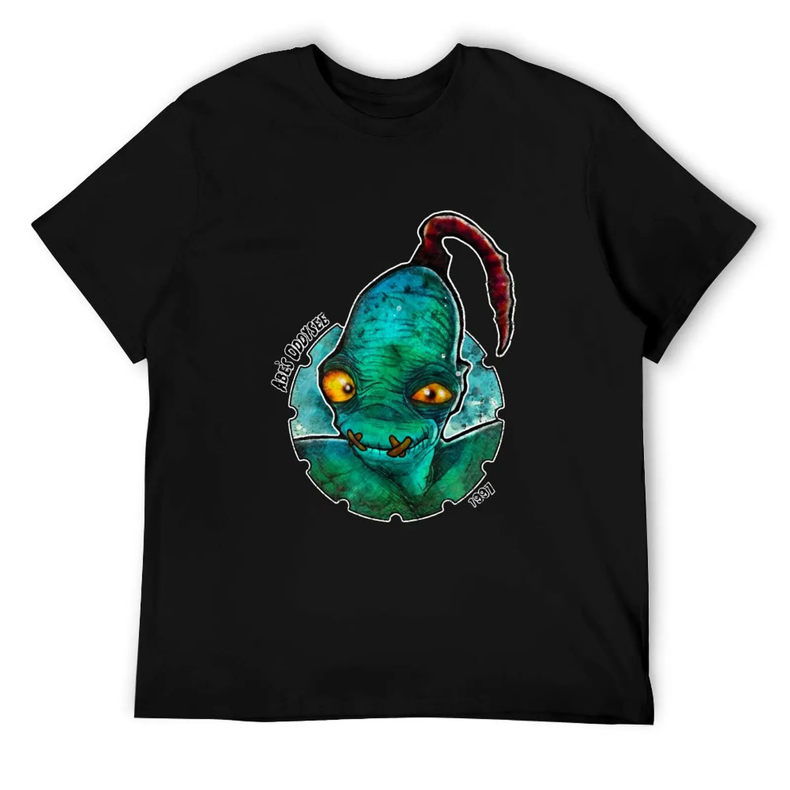 

Oddworld Abe's Oddysee 1997 T-Shirt printed t shirts for man man t shirts high quality luxury brand man t shirt designer T-Shirt