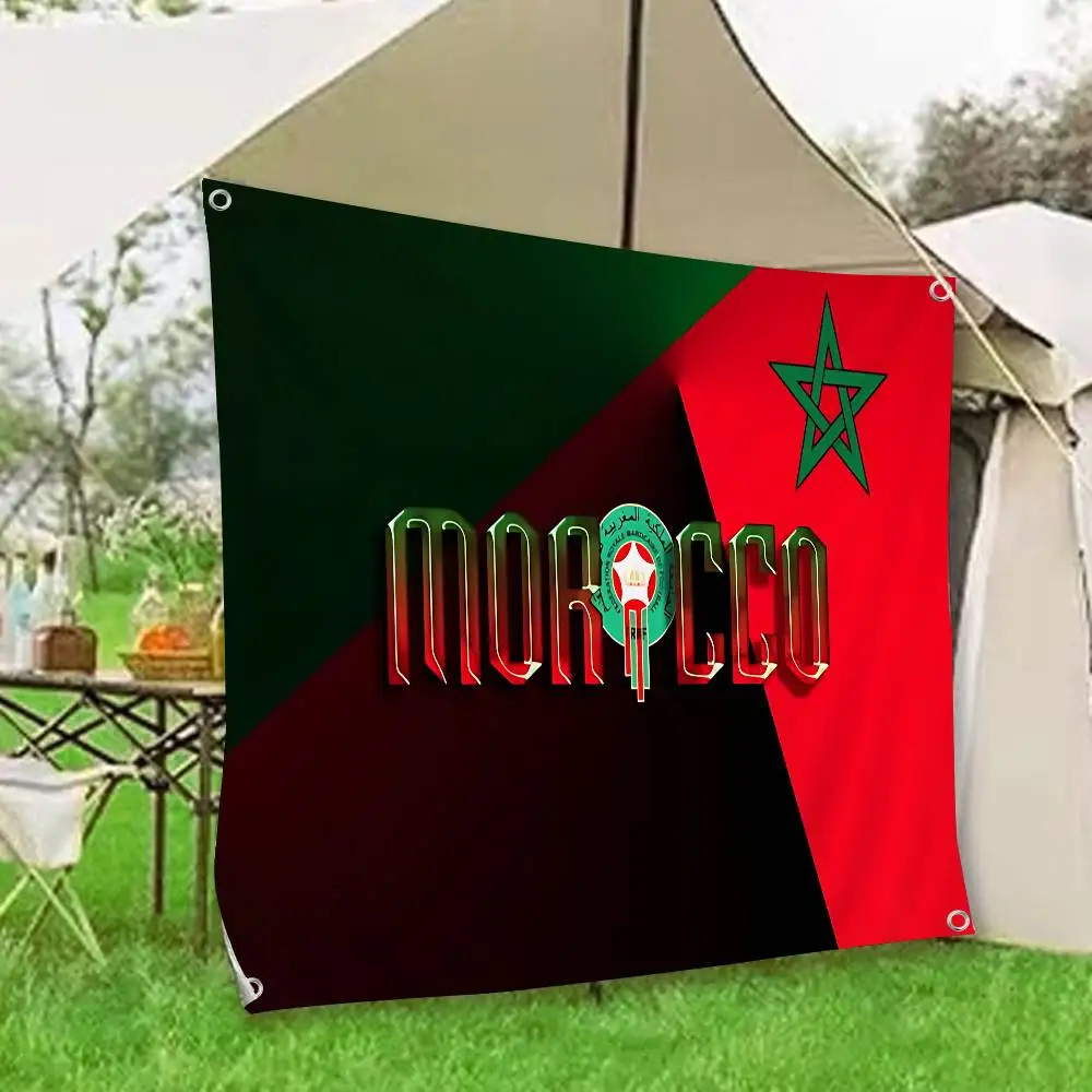 

Morocco Map Flag Anime Chart Flag For Living Room Home Dorm Decor Art Home Decor Banner
