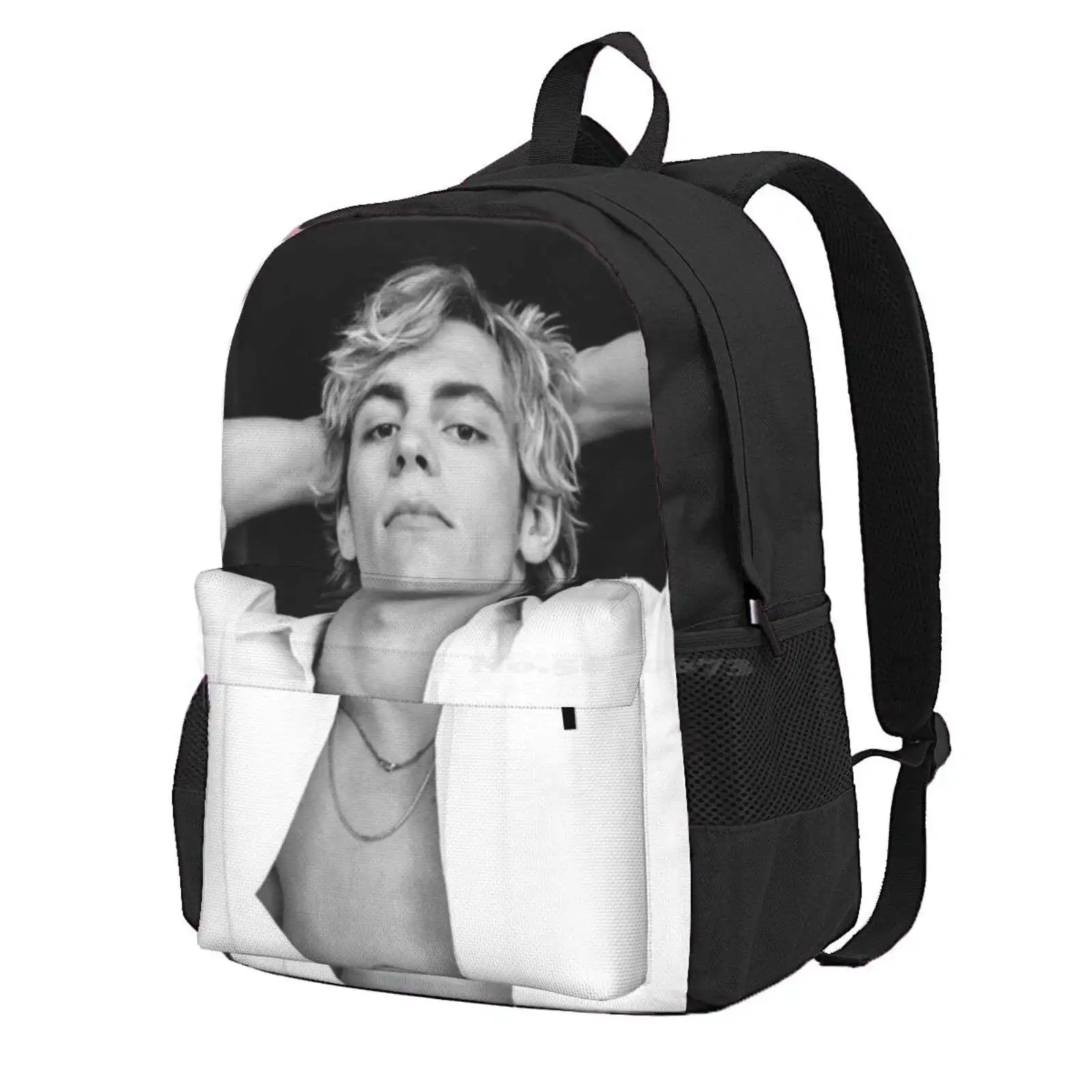 Ross Lynch Hot Sale Schoolbag Backpack Fashion Bags Ross Lynch R5 Teen Vibes Summer Aesthetic Cheap Trendy Christmas Macbook