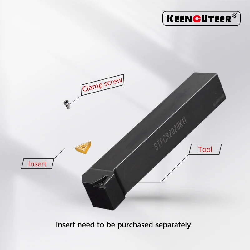 STFCR1010 STFCR1212 STFCR1616 STFCR2020 STFCR2525 outil de tournage externe STFCR STFCL barre de tour support barre de coupe CNC