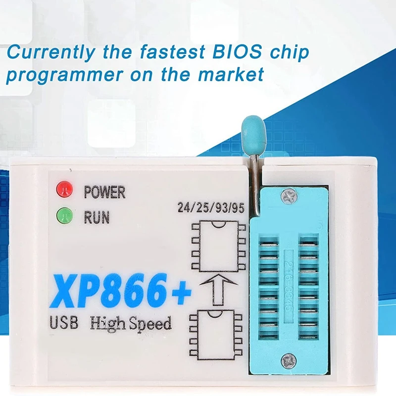 SPI Programmable Logic Circuit High-Speed Programmer Fast Read And Write XP866+ Widely Compatible With 5 Sockets