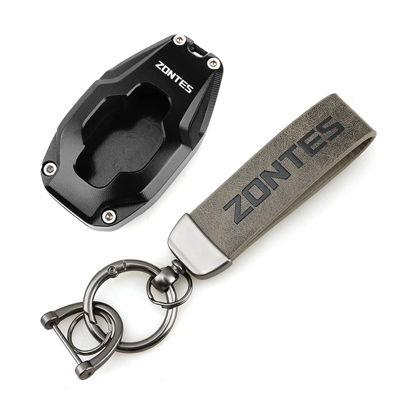 Moto-CNC-Key-Shell-Cover-keychain-Keyring-For-Zontes-125M-150M-368K-368D-368E-368G-703F-703T-703R/RR-150X-Adventure-Accessories