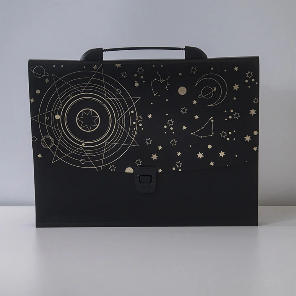 

Expanding File Folder Plastic Accordion Organizer Multi-Layer Document Storage for Receipts Business Cards Papers Portable File