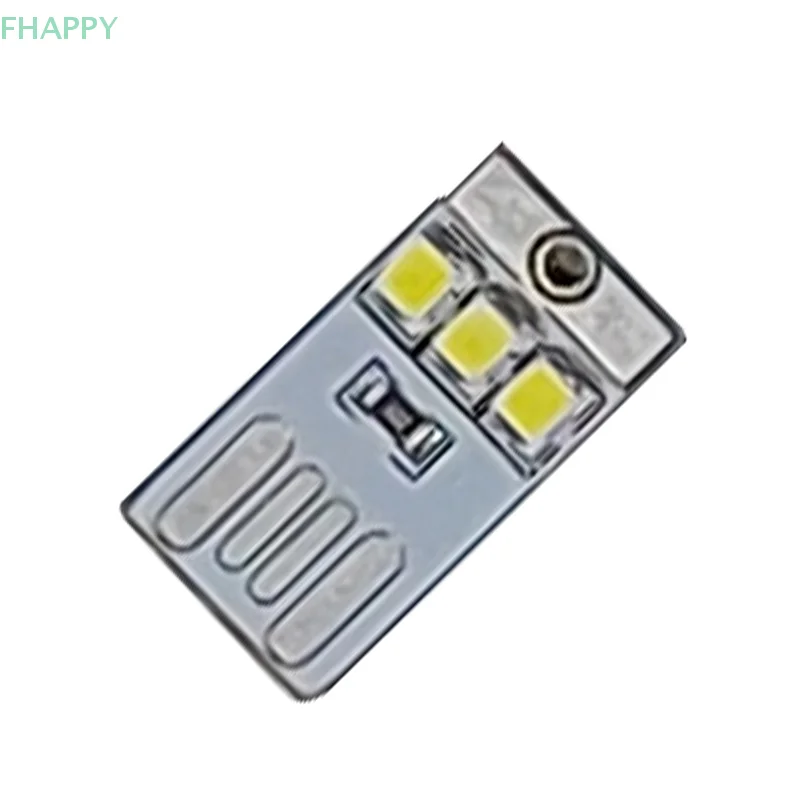 5 ชิ้นโคมไฟกลางคืนมินิพ็อกเก็ตการ์ด USB Power LED 5 โวลต์แสงสําหรับแล็ปท็อปคอมพิวเตอร์