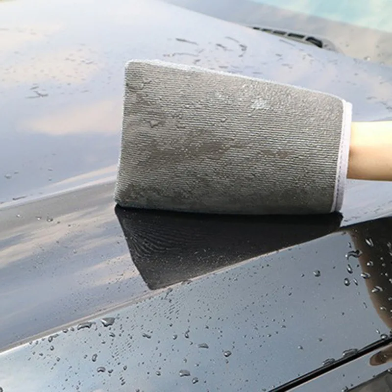 Magic Clay Bar Waschhandschuhe, Auto-Reinigungswerkzeuge, Autopflege-Handtuch, Auto-Detaillierung, magisches sauberes Tuch, Marflo Polnischer Clay Bar Mitt – Detail 8