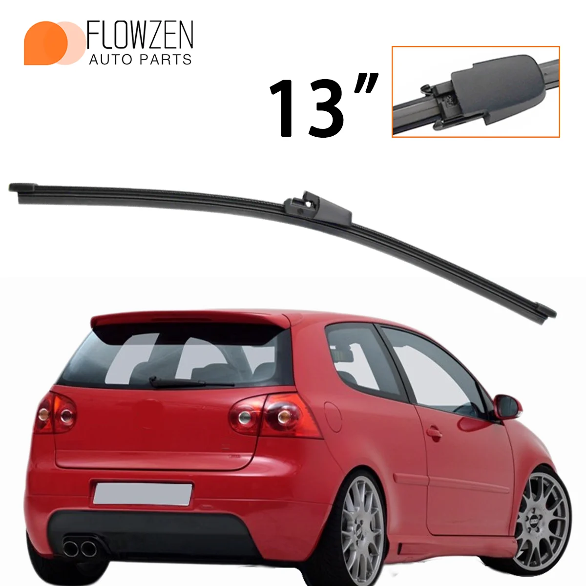

1PC 13" Rear Windshield Washer Wiper Applicable For VW Golf V MK5 Variant 2003-2009 Windscreen Wiper Blade Car Accessories