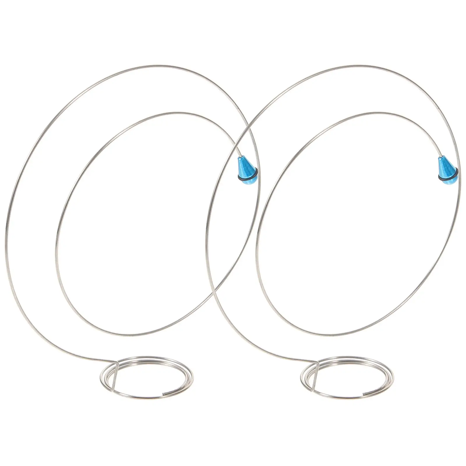 

2pcs Head Mounted Glass Steel Wire Loupe Holder Watch Repair Tools Lightweight Portable Adjustable Circle Magnifier