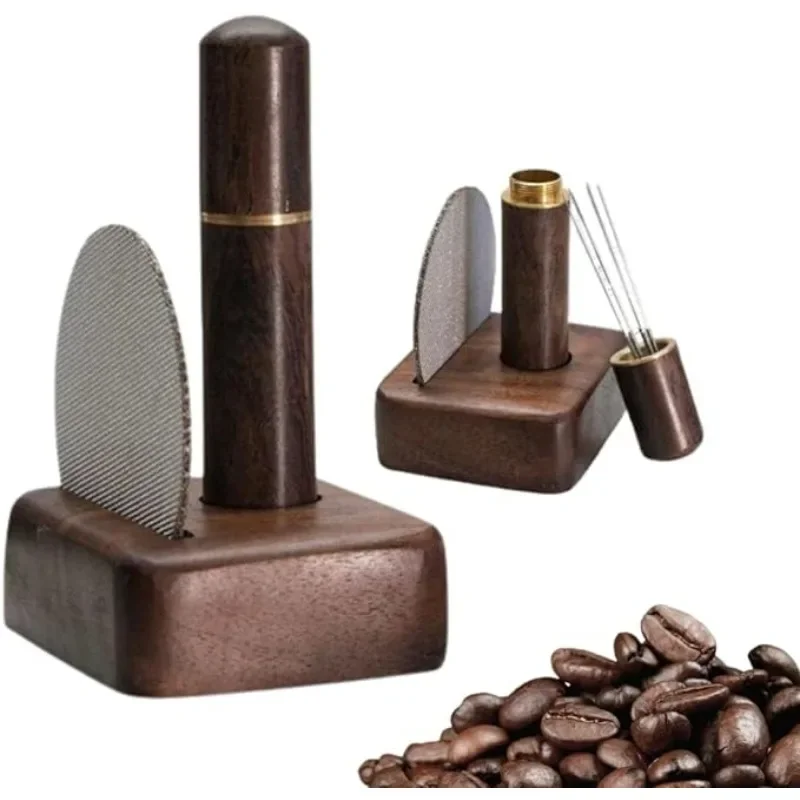Espresso Kaffee rührer 6 Nadeln Espresso Verteilungs werkzeug kleiner Kaffee gemahlener Rührer