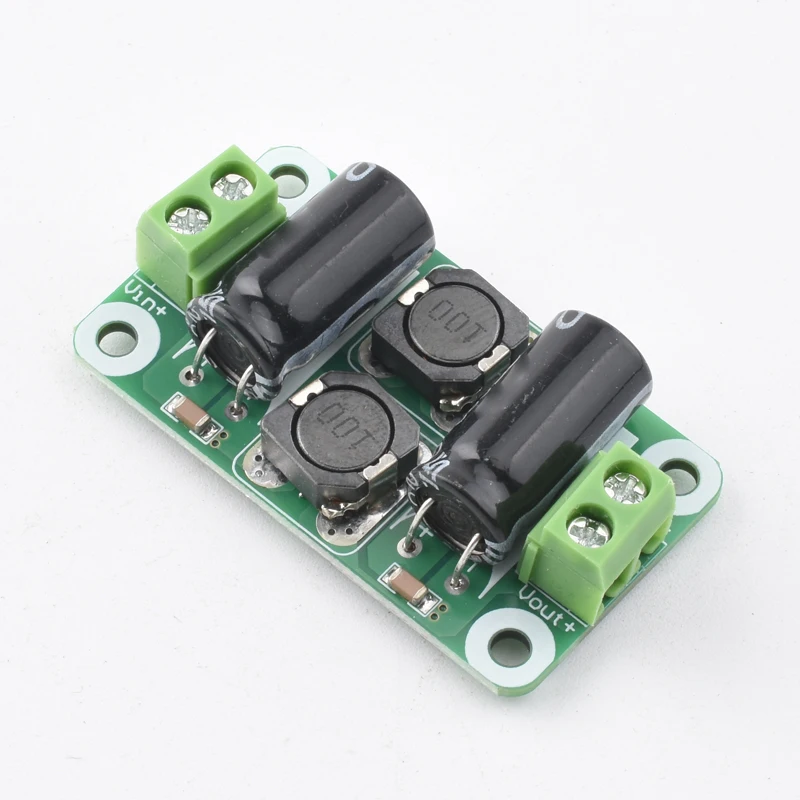 DC Power Filter Board 0-25V/0-50V 2A/3A/4A Class D Power Amplifier Module Interference Suppression Board EMI Suppression