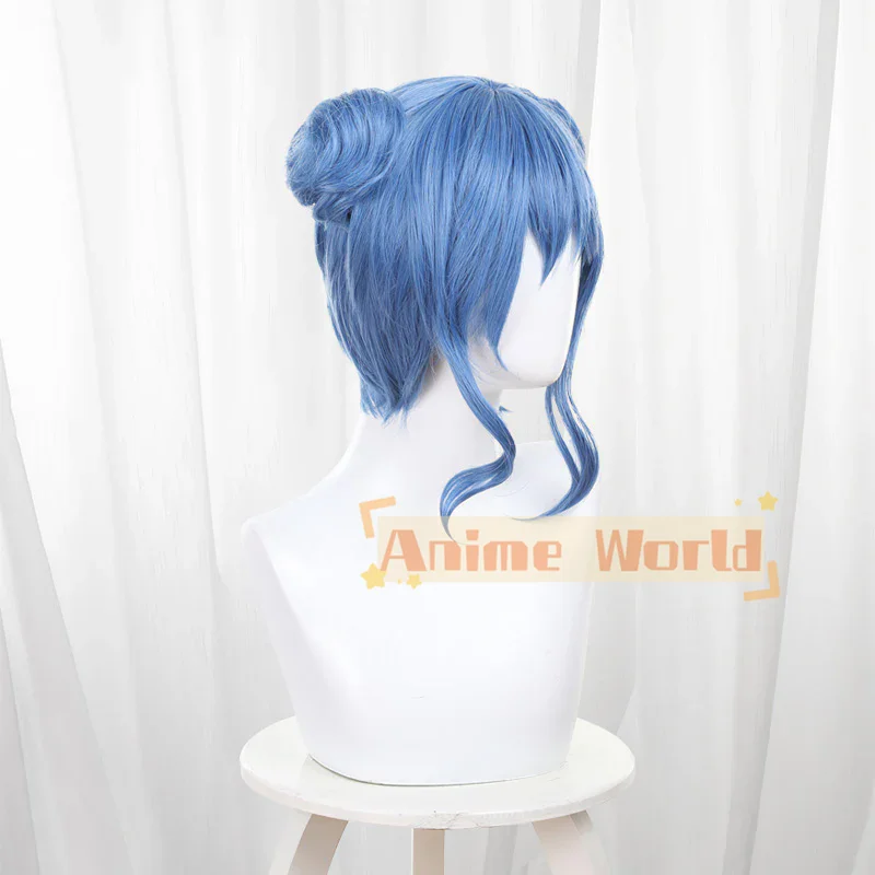 Fairy Tail X Animega Juvia Lockser China Dress Cheongsam Cosplay Wig