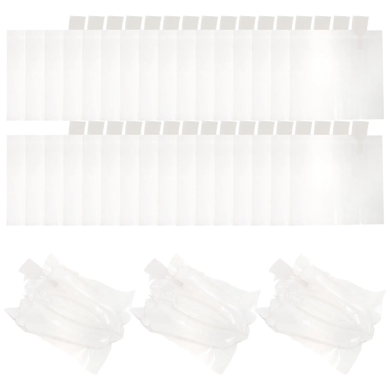 

100pcs Shoe Inflatable Footwear Keeper Keeper 16x16cm Durable PE PA Material Lightweight Portable Shoe Supplies