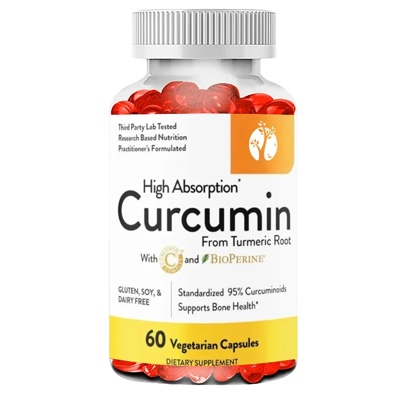 

Комплекс Куркумина С3, содержащий экстракт черного перца, 60 капсул | Non GMO, подходит для мужчин и женщин