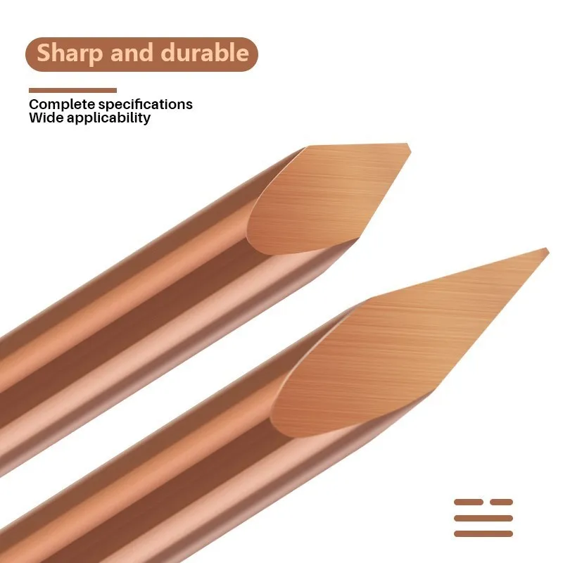 HAMPTON 3D Fräser 4mm 6mm Schaft 3 Rand Pyramide Bit TICN Beschichtet V Bit Hartmetall-schaftfräser CNC Router Bit Für Holz