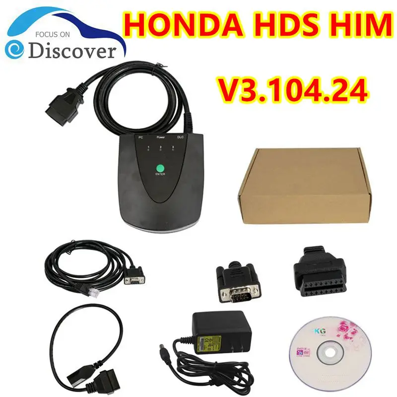 Newest Version V3.104.24 For Honda HDS Tool HIM Diagnostic Tool For Honda HDS VIN Reader And IMMO Support Multi-Languages