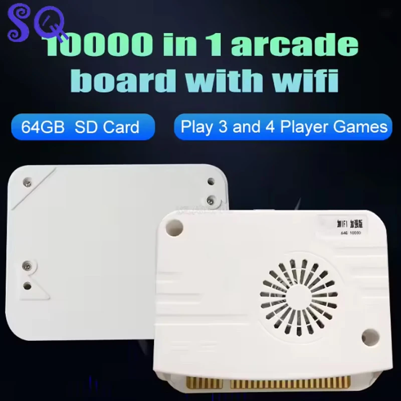 3D Pandor Sag Wifi 64G 10000 IN 1, Family / Arcade Version, Game Box Board with S812 CPU, HDMI VGA, Support USB Controller