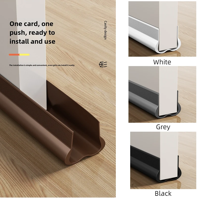 

Гибкая уплотнительная лента для нижней части двери из ПВХ под уплотнительной лентой, защита от уплотнения, пробка для сквозняков, прокладка, уплотнитель для окон, защита от сквозняков