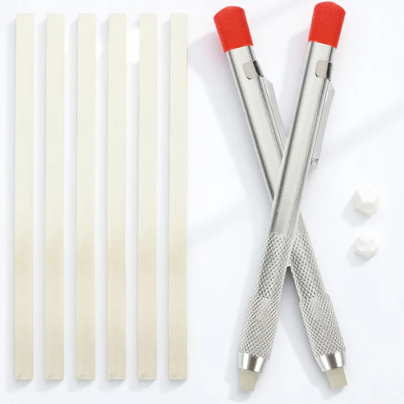 

1 set 1 Set Soapstone Pen Holder Kit Refills Marking Pencil For Welding Tools Accessories Steel Iron Aluminum Carpenter Workshop