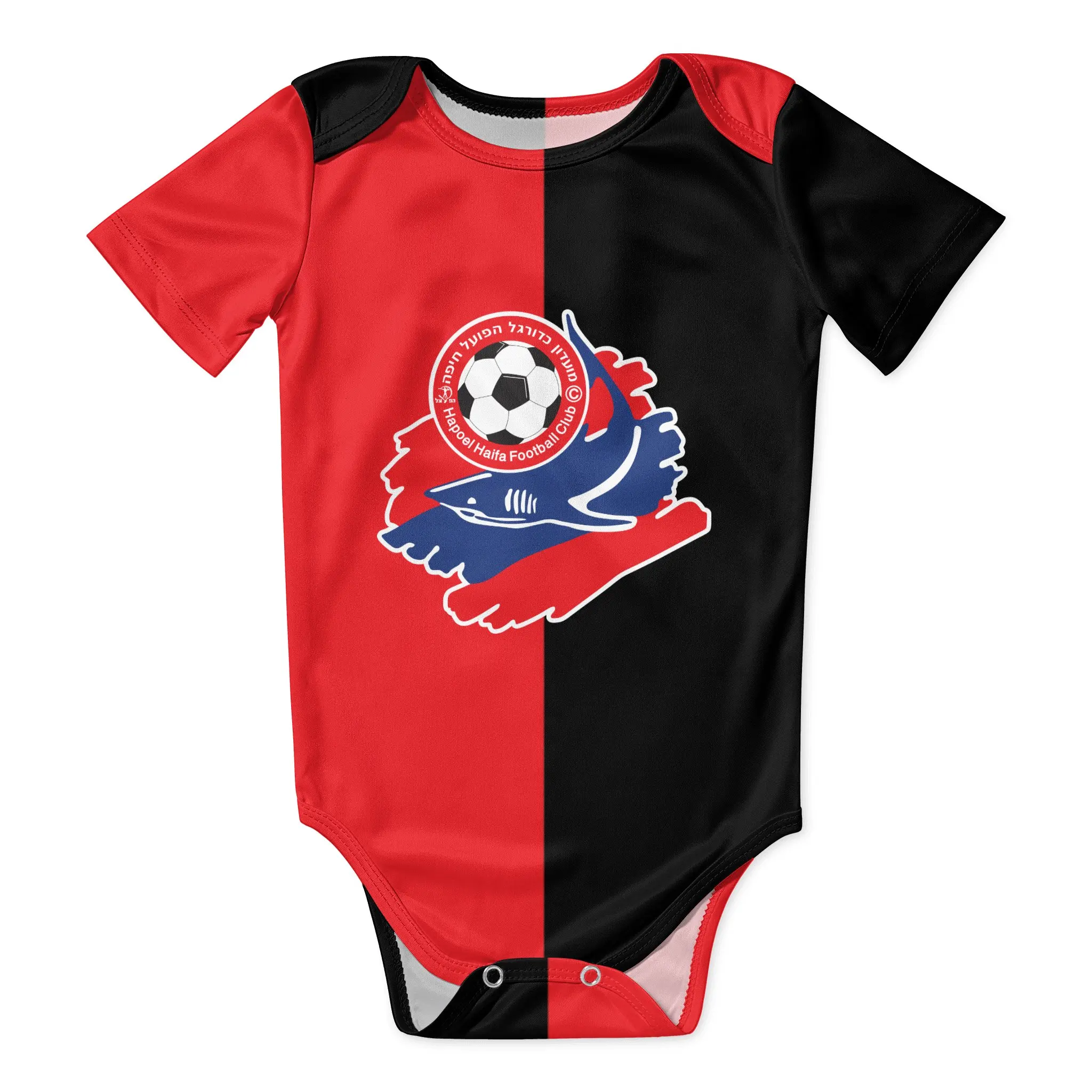 Hapoel Haifa Baby Bodysuit Unisex Shirt Pasgeboren Onesie Jongen Meisje Onderhemd Outfit Baby Romper