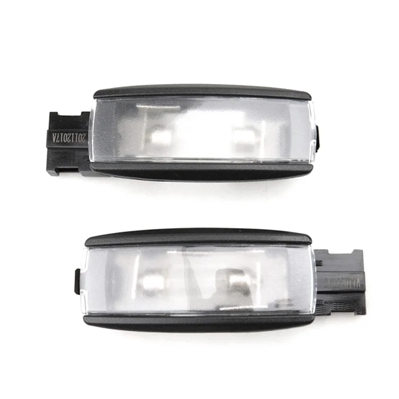 2Pcs Dome Lamp Reading Light for VW Passat B6 B7 CC Golf 5 MK6 MK7 Tiguan Polo Interior MakeUp Lights 1KD947109A Black