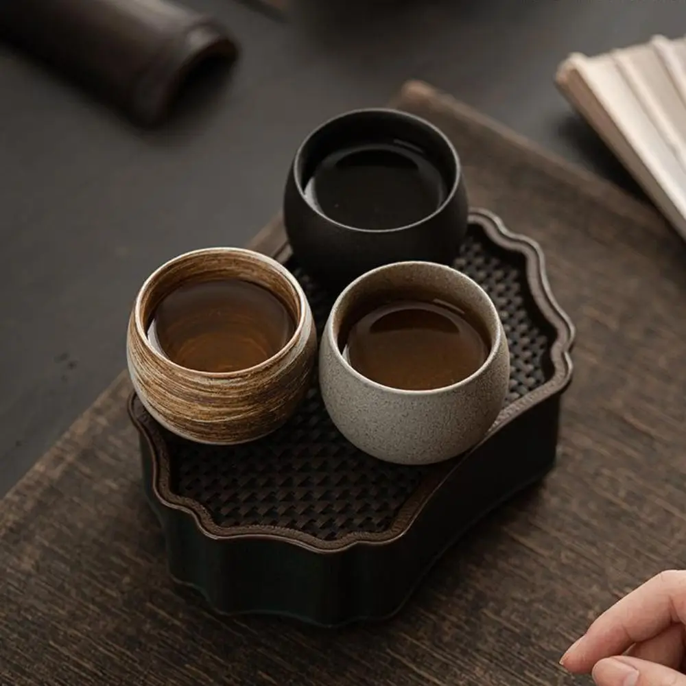 High Quality Teaware Japanese Stoneware Tea Cup Ancient Style Retro Master Cup 80ml Handmade Coffee Mug Office