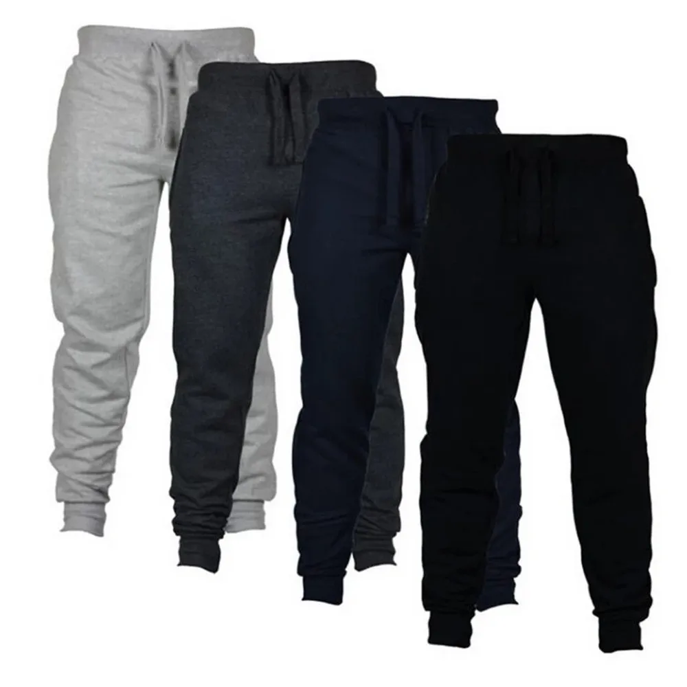 2023 Mens Joggers Casual Pants Fitness Men Sportswear Tracksuit Bottoms Skinny Sweatpants Trousers Black Gyms Jogger Track Pants