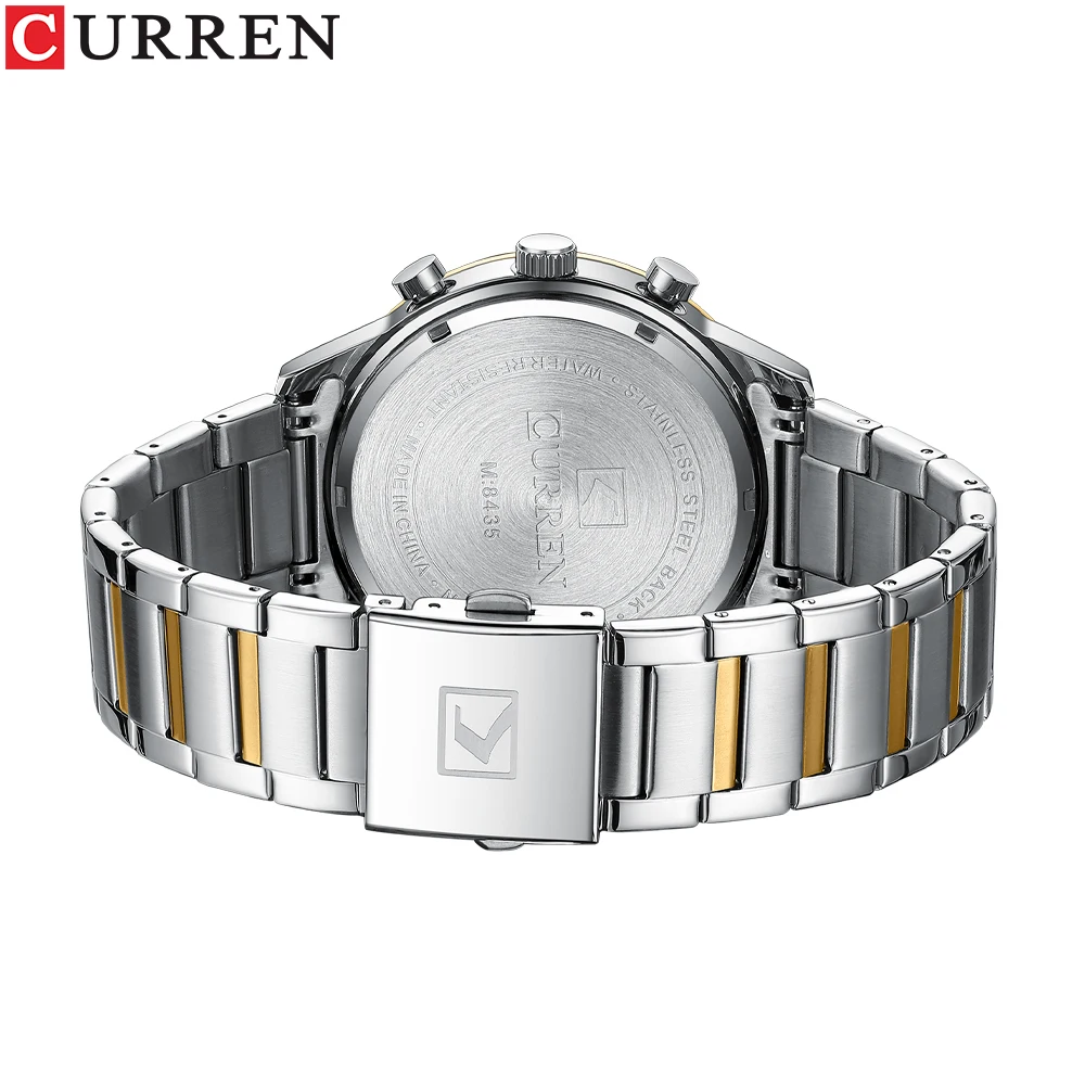 Watches Mens 2022 CURREN Top Brand Luxury Casual Steel Quartz Men\'s Watch Business Clock Male Sport Waterproof Date Chronograph